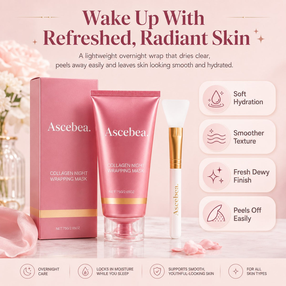 Brush-On Collagen Mask