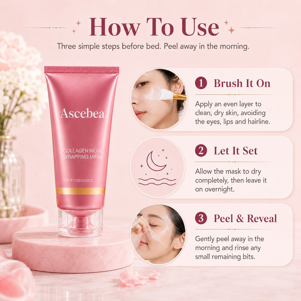 Brush-On Collagen Mask